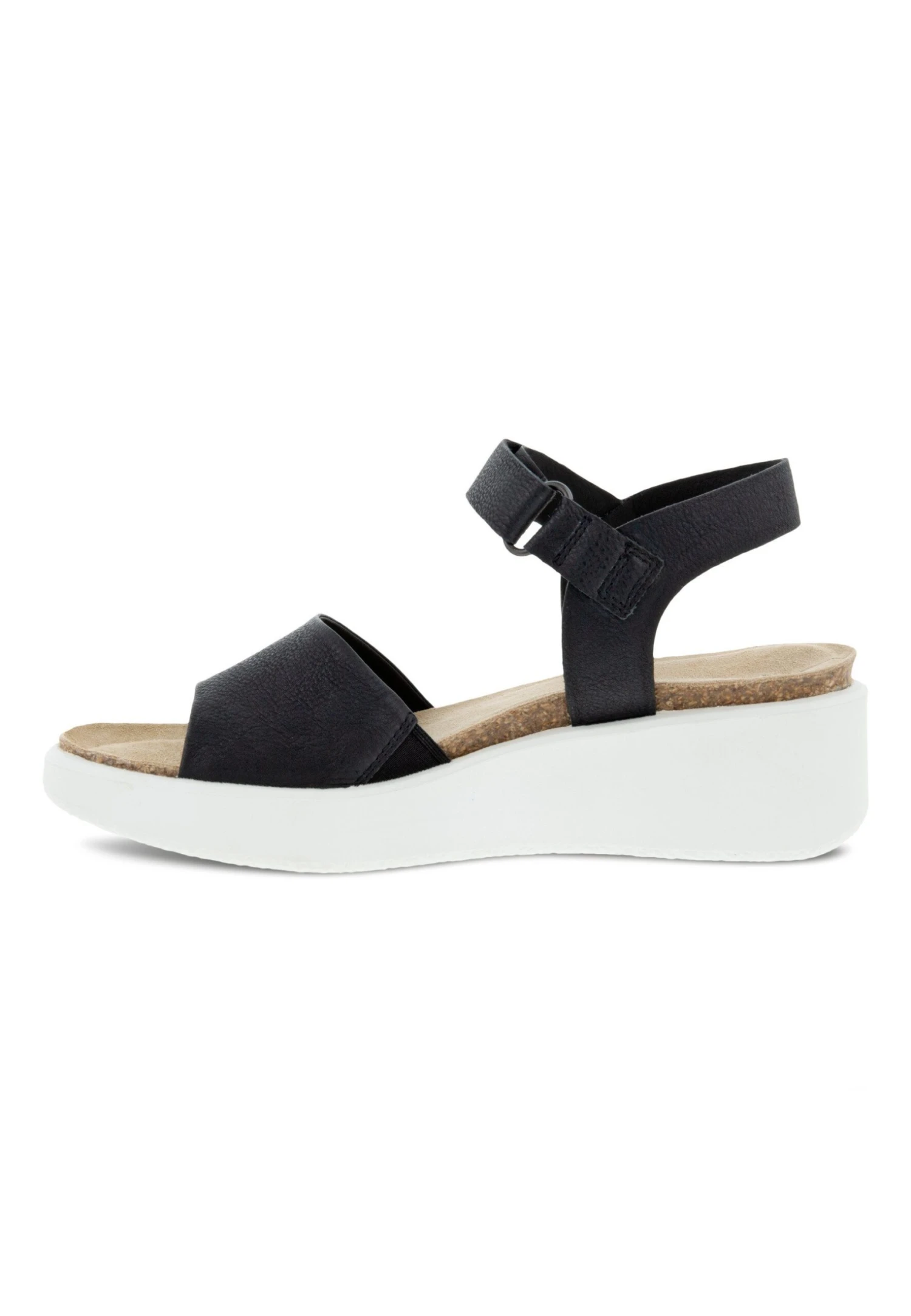 ECCO Flowt- Platform Sandals - Black 3 ECCO Flowt- Platform Sandals - Black
