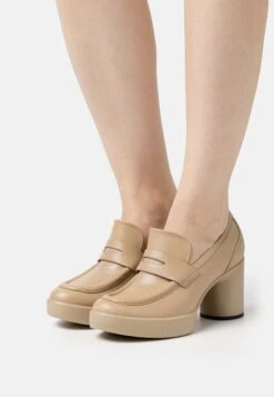 ECCO Shape Sculpted Motion- Platform Heels - Beige