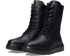 ECCO Nouvelle Hydromax Water-Resistant Tall Lace Boot