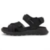 ECCO Exowrap - Walking Sandals - Black/Black