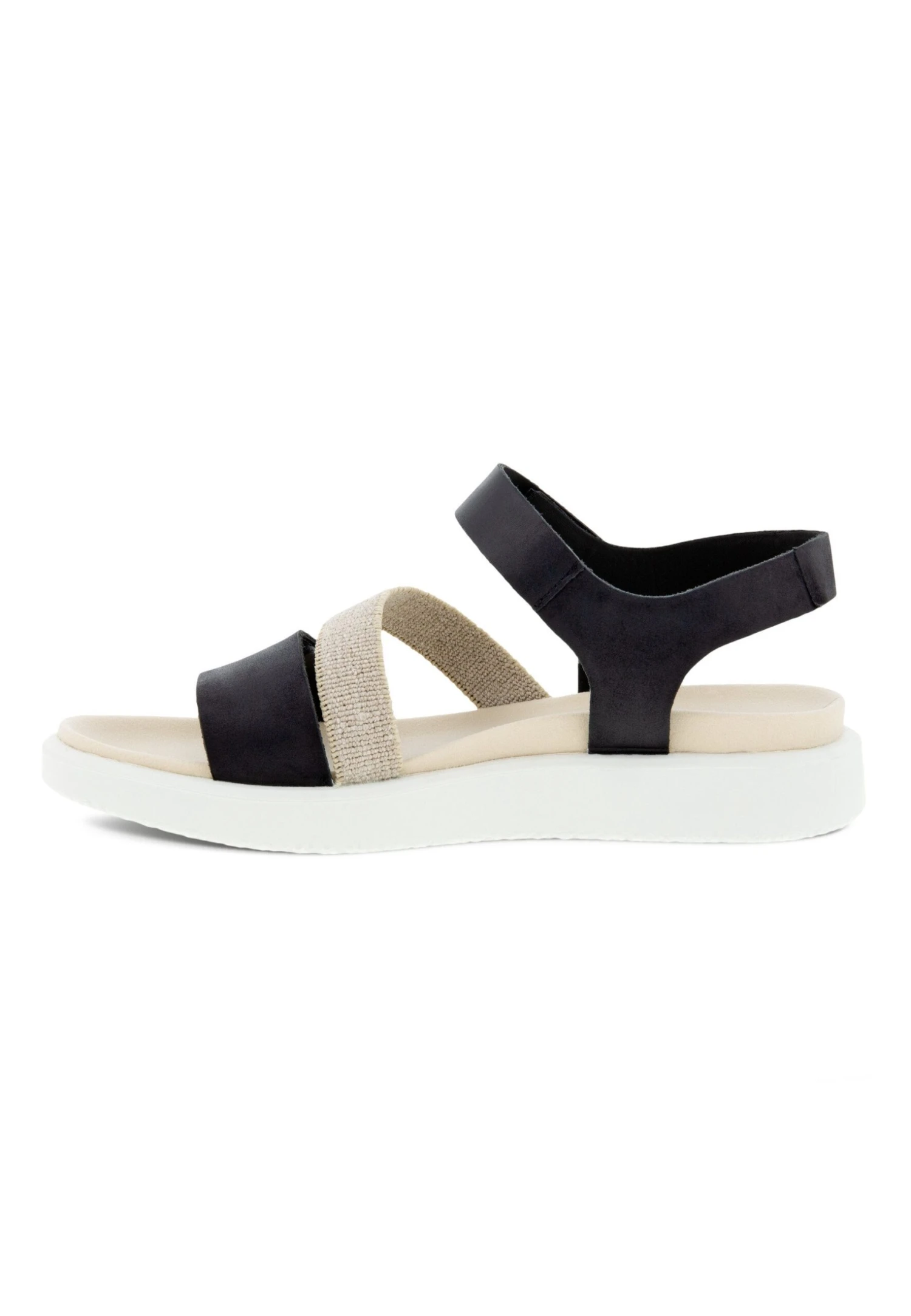 ECCO Flowt Flat - Sandals - Black 3 ECCO Flowt Flat - Sandals - Black