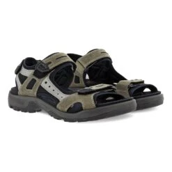 Ecco M OFFROAD YUCATAN SANDAL, Vetiver - Wild Dove -ECCO Store ecco m offroad yucatan sandal 15a eco 069564 vetiver wild dove 1